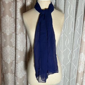 Vintage rectangle silk scarf